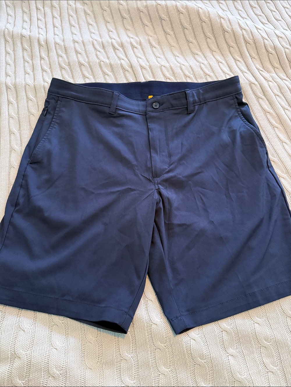 Men's Performance Navy Blue Shorts